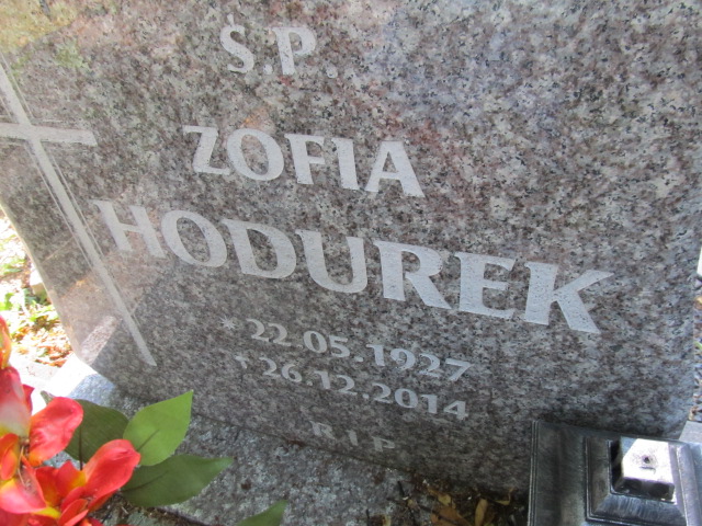 Zofia Hodurek 1927 Prudnik - Grobonet - Wyszukiwarka osób pochowanych
