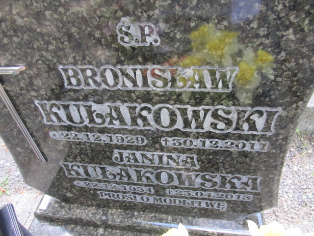 Bronisław Kułakowski 1929 Prudnik - Grobonet - Wyszukiwarka osób pochowanych