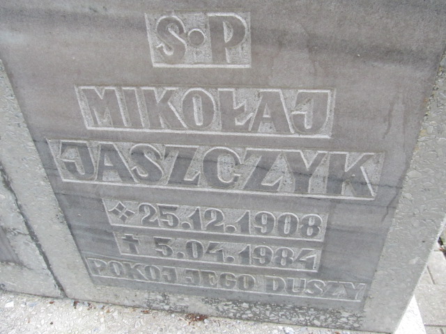 Mikołaj Jaszczyk 1908 Prudnik - Grobonet - Wyszukiwarka osób pochowanych