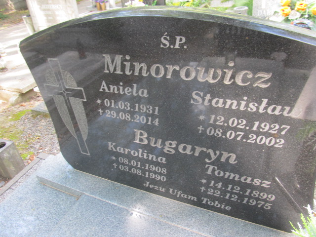 Tomasz Bugaryn 1899 Prudnik - Grobonet - Wyszukiwarka osób pochowanych