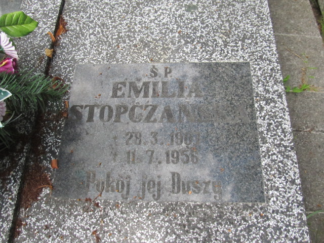 Emilia Stopczyńska 1901 Prudnik - Grobonet - Wyszukiwarka osób pochowanych