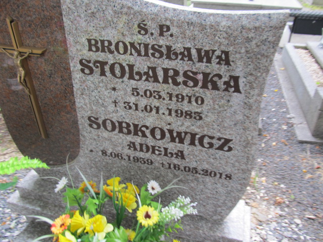 Bronisława Stolarska 1910 Prudnik - Grobonet - Wyszukiwarka osób pochowanych