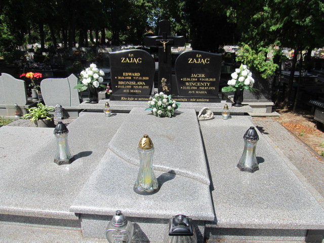 Grób Bronisława Zając