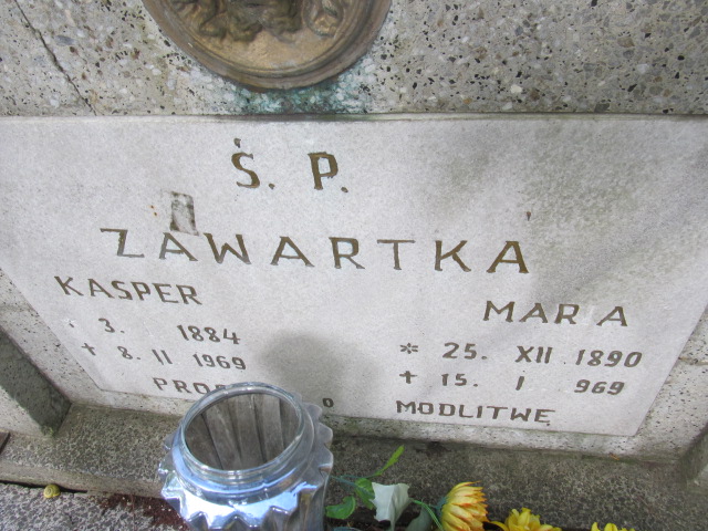 Maria Zawartka 1890 Prudnik - Grobonet - Wyszukiwarka osób pochowanych