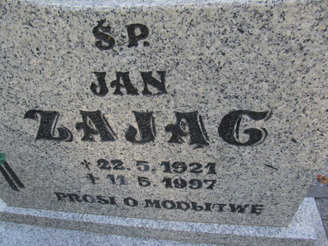 Jan Zając 1921 Prudnik - Grobonet - Wyszukiwarka osób pochowanych