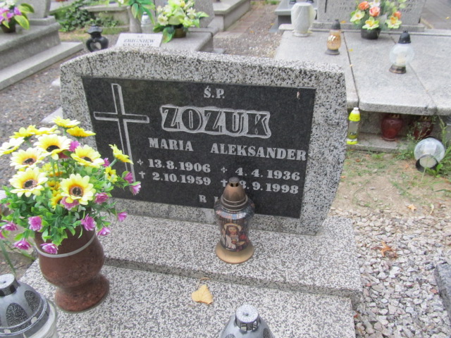 Aleksander Zozuk 1936 Prudnik - Grobonet - Wyszukiwarka osób pochowanych