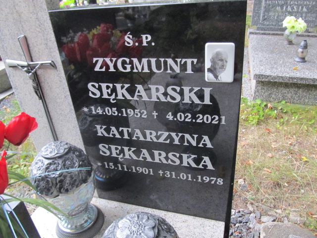 Katarzyna Sękarska 1901 Prudnik - Grobonet - Wyszukiwarka osób pochowanych