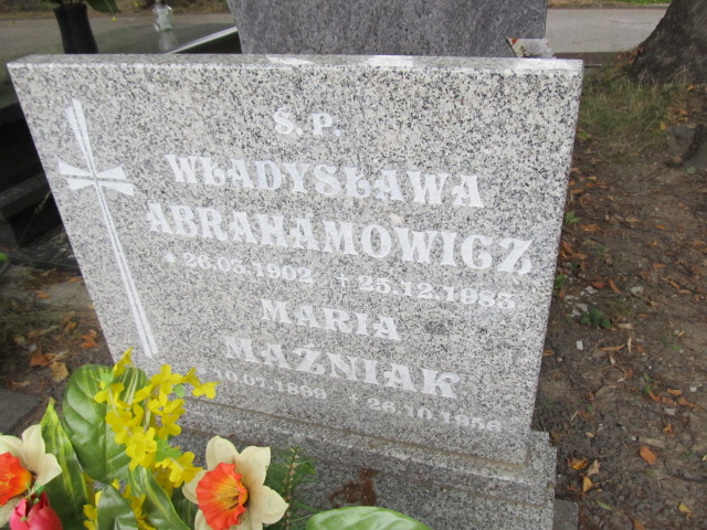 Władysława Abrahamowicz 1902 Prudnik - Grobonet - Wyszukiwarka osób pochowanych