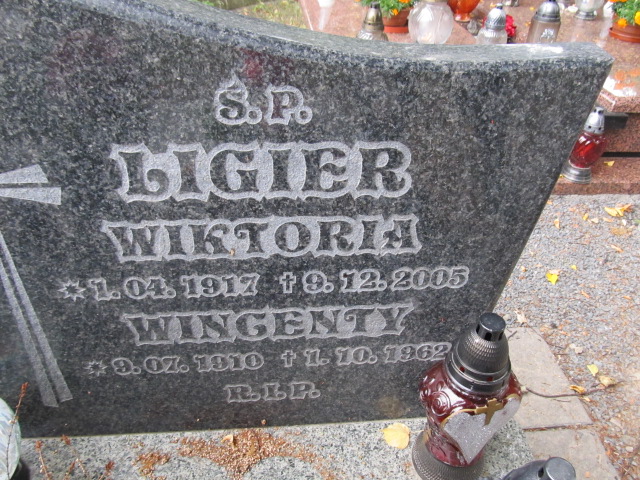 Wiktoria Ligier 1917 Prudnik - Grobonet - Wyszukiwarka osób pochowanych